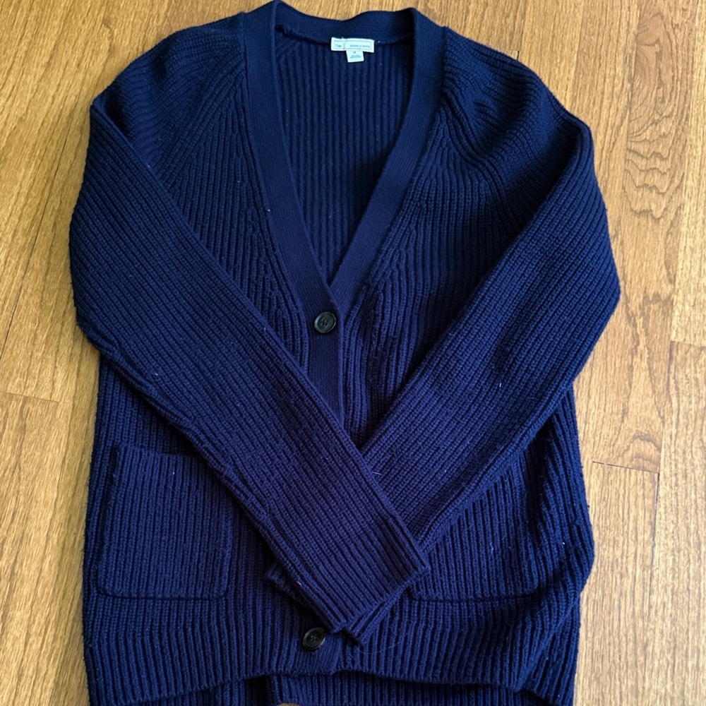 Navy women’s Cardigan Sweater